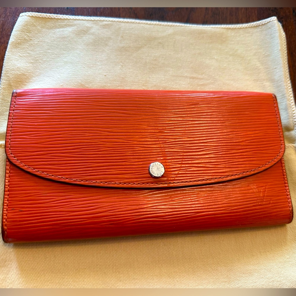 Louis Vuitton Epi Leather Wallet - Dust bag and COA included